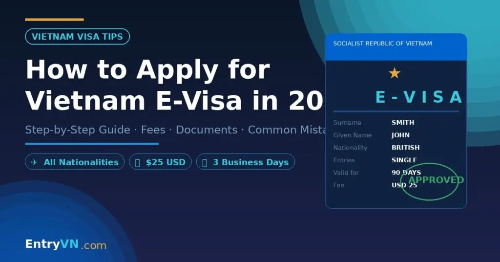 How to Apply for Vietnam E-Visa in 2026: Complete Step-by-Step Guide
