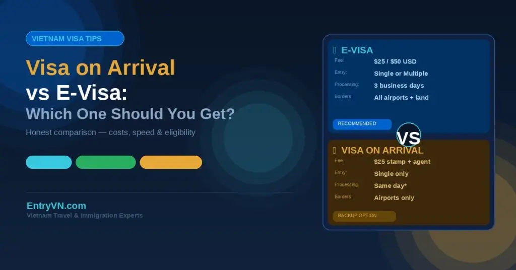 Vietnam Visa on Arrival vs E-Visa: Which One Should You Get? (2026)